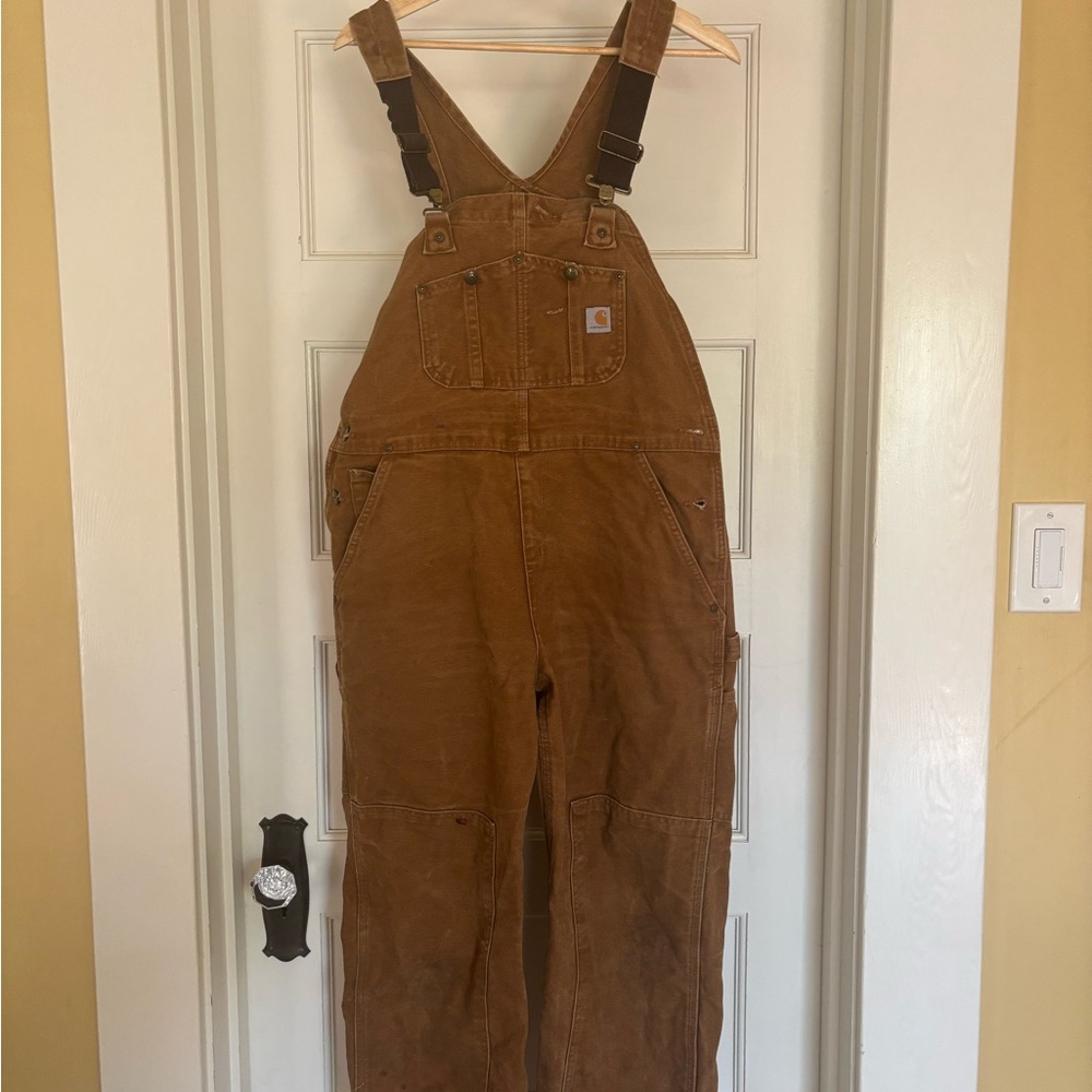 Carhartt Brown Overalls Size M (8/10) Short